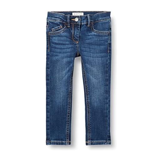 TOM TAILOR 1029976 jeans, 10110-blue denim, 104 bambina
