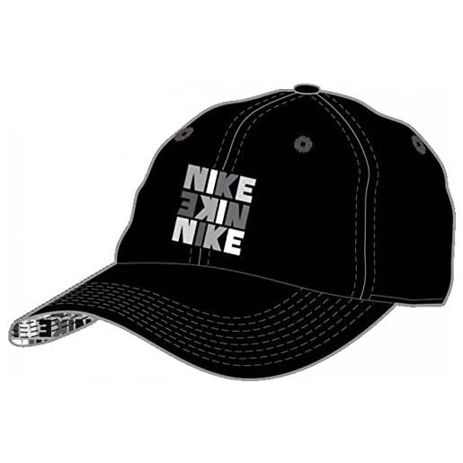 Nike snack pack curve brim, cappello da bambino (nero)