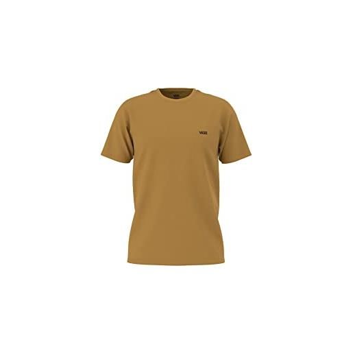 Vans t-shirt maglia uomo left chets logo 100% cotone ocra vn0a3czebwv1