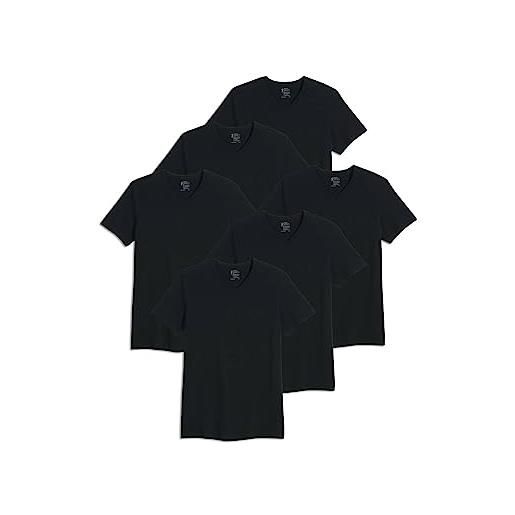 Jockey men's t-shirts slim fit cotton stretch v-neck - 6 pack