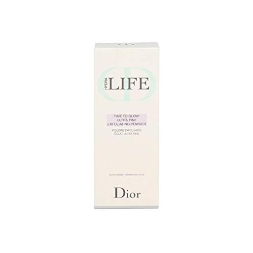 Dior christian Dior Dior hydra life time to glow, polvere esfoliante ultra sottile, 100 g
