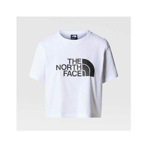 TheNorthFace the north face t-shirt corta in vita easy da donna tnf white taglia l donna