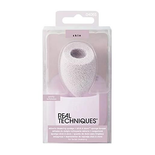 REAL TECHNIQUES miracle cleansing finger mitt lote 2 pz