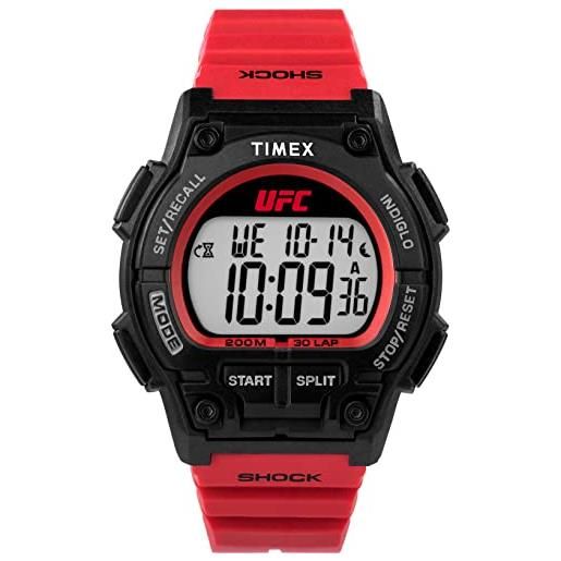 Timex orologio digitale uomo con cinturino in plastica tw5m52600