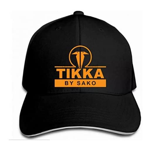 MOBSAN classico cappellino da baseball hip-hop baseball cappelli funny men's hat black tikka by sako finland firearms logo cap moda uomo estate amanti dell'hip hop divertenti regalo