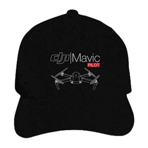 MOBSAN classico cappellino da baseball cappellino da baseball stampato hip hop nuovo pilota drone cappello cappellino con visiera cappellino sportivo all'aperto amanti dell'hip hop divertenti regalo