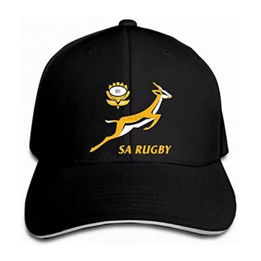 MOBSAN classico cappellino da baseball springbok maschile rugby sudafrica cappello isteresi femminile unisex con picco amanti dell'hip hop divertente sport all'aperto regalo del cappello da sole