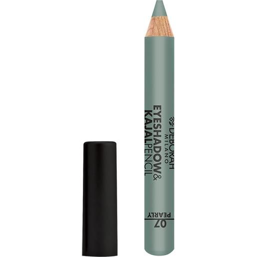 DEBORAH eyeshadow&kajal pencil 07 verde pearly matitona cremoso perlato 2 gr