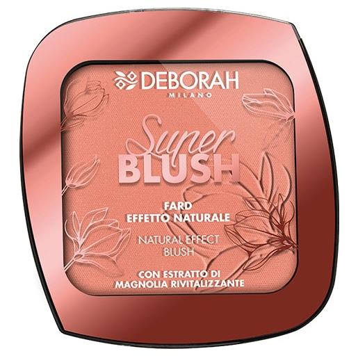 DEBORAH super blush 02 coral pink naturale modulabile rivitalizzante 10 gr