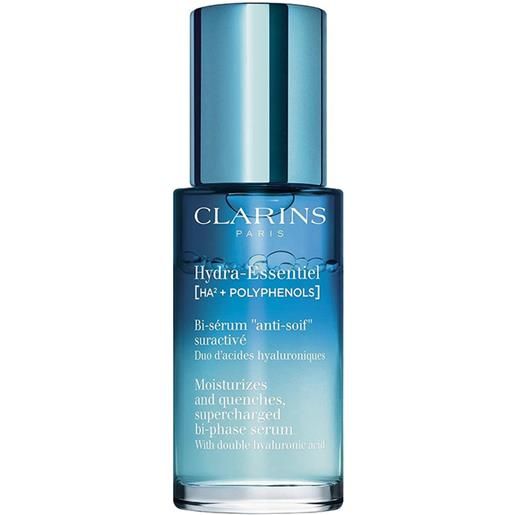 Clarins hydra-essentiel bi-serum anti. Soif 30 ml siero idratante rimpolpante bi-fase