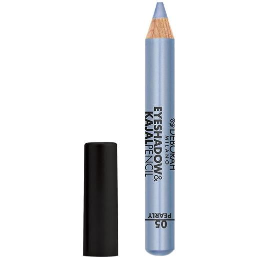 DEBORAH eyeshadow&kajal pencil 05 azzurro pearly matitona cremoso perlato 2 gr