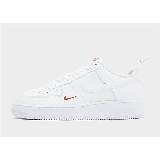 Nike air force 1 low, white/university red/white