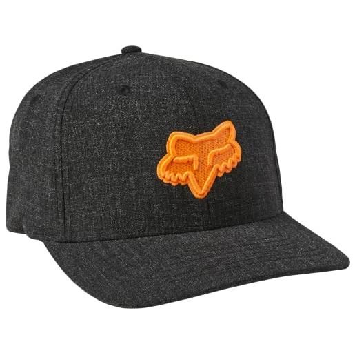 Fox Racing transposition flexfit hat black/orange