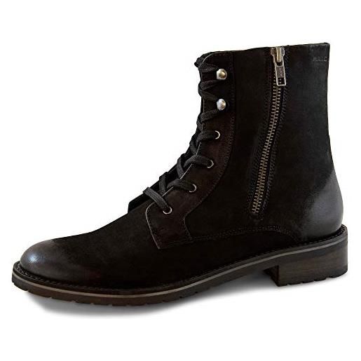 Marc Shoes lorella, stivali donna, nero nubuk black 00672, 42 eu