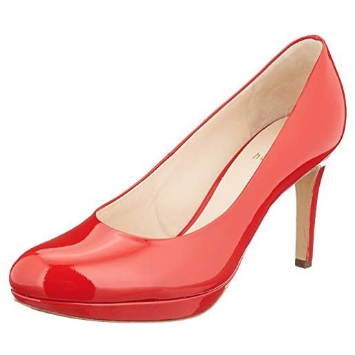 Högl studio 80, scarpe col tacco con plateau donna, rosso (scarlet 4300), 41.5 eu