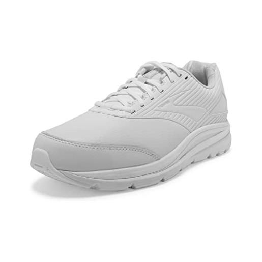 Brooks addiction walker 2, scarpe da trekking uomo, bianco, 46 eu stretta