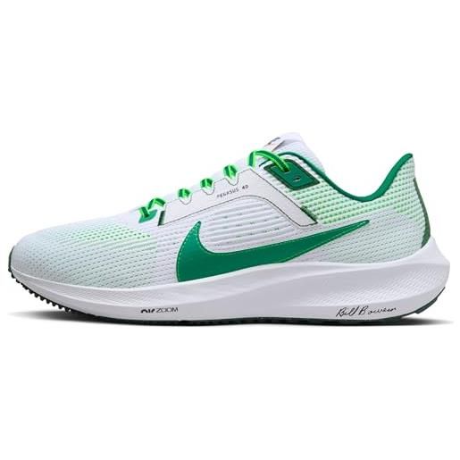 Nike air zoom pegasus 40 prm, sneaker uomo, white/malachite-fir-green strike, 48.5 eu