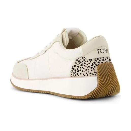 TOMS wyndon, scarpe da ginnastica donna, fog multi nylon/suede/mini cheetah, 40 eu