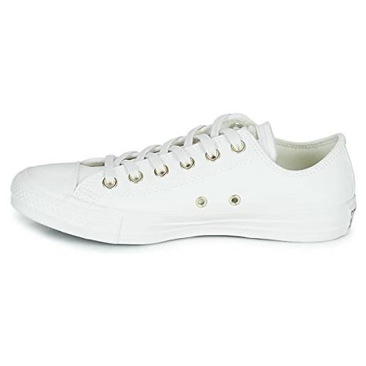 CONVERSE chuck taylor all star mono white, sneaker donna, 39.5 eu