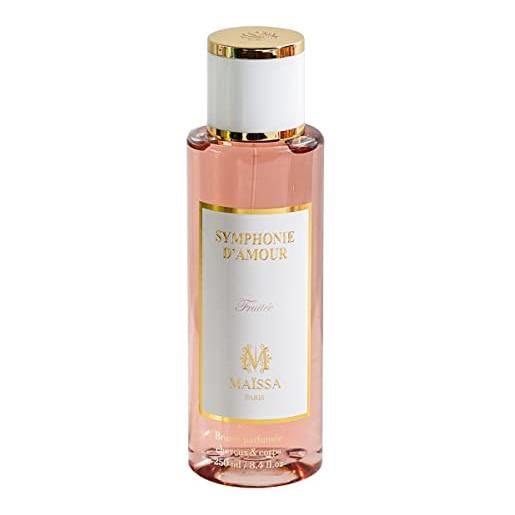 Maissa Parfums maison maissa symphonie d'amour spray per il corpo, 250 ml