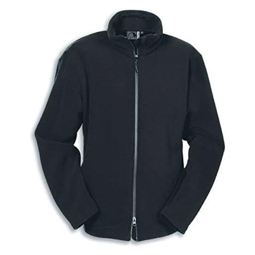 Tatonka essential alder jacket - giacca in pile, da uomo, colore: nero
