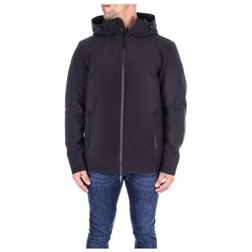 WOOLRICH giubbotto uomo nero pacific soft shell jacket