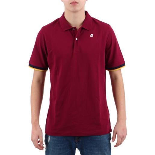 K-way vincent polo red dk uomo