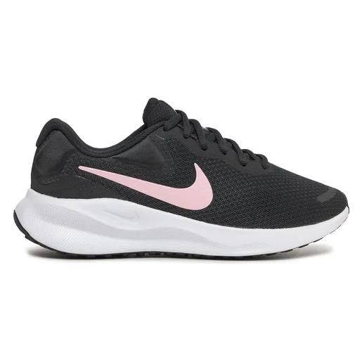 Nike w Nike revolution 7 black/med soft pink-white donna