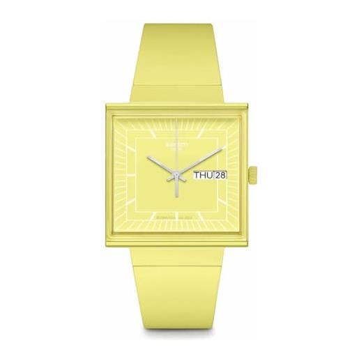 Swatch orologio what if limone so34j700