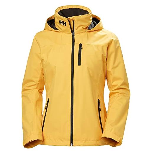Helly Hansen donna crew hooded midlayer jacket, giallo, xs