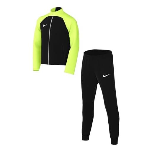 Nike unisex kids tracksuit lk nk df acdpr trk suit k, black/black/volt/white, dj3363 010, m