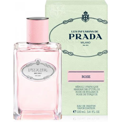 PRADA profumo prada infusion de rose eau de parfum, 100 ml - profumo donna