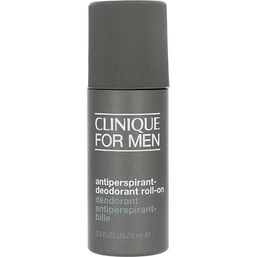 Clinique for men - antiperspirant-deodorant deodorante roll on 75 ml