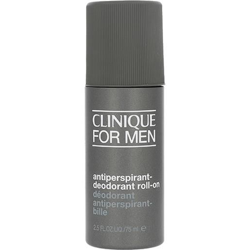 Clinique Clinique for men antiperspirant-deodorant 75 ml deodorante roll on