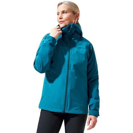 Berghaus arnaby hoodie rain jacket blu 8 donna
