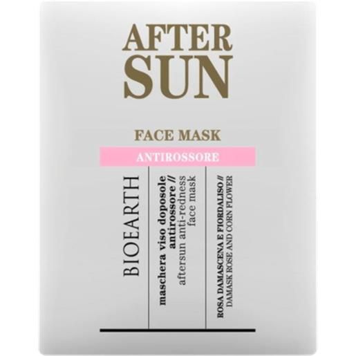 bioearth doposole bio - maschera viso antirossore after sun
