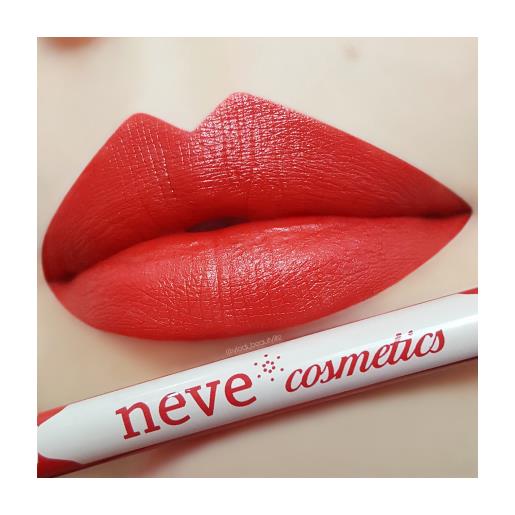 neve cosmetics matite labbra - matita labbra rosso corallo - peperoncino