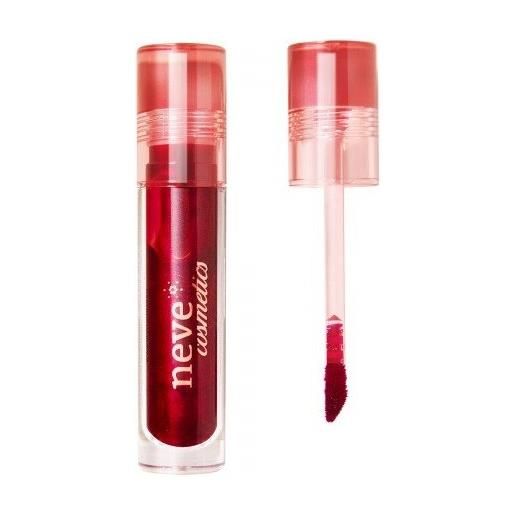 neve cosmetics rossetti - ruby juice rosso cremisi - rubies for breakfast