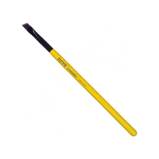 neve cosmetics pennelli occhi - pennello eye liner - yellow liner