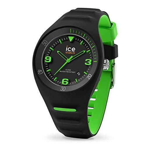 Ice-watch - p. Leclercq black green - orologio nero da uomocon cinturino in silicone - 017599 (medium)