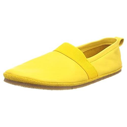 Pololo piedi nudi elastico outdoor giallo, mocassino basso, 31 eu