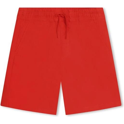 Kenzo Kids shorts in cotone rosso