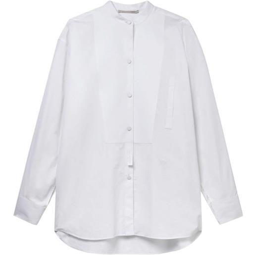 Stella McCartney camicia plastron - bianco