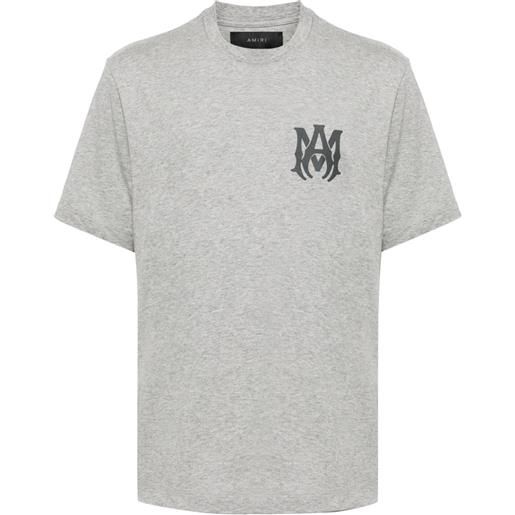 AMIRI t-shirt con stampa - grigio
