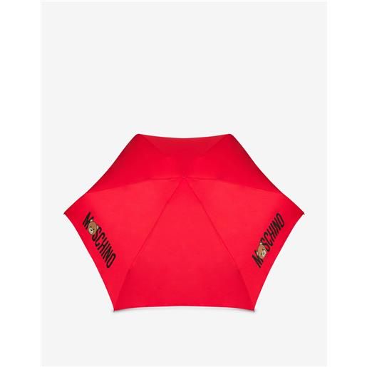 Moschino ombrello supermini teddy logo