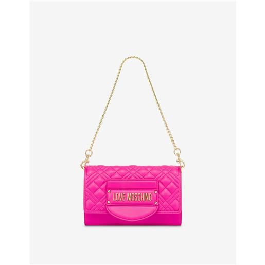 Love Moschino mini bag a spalla quilted tab