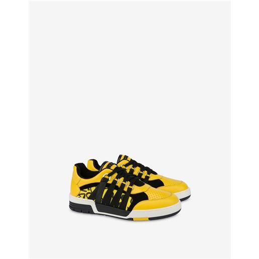Moschino sneakers streetball scribble print