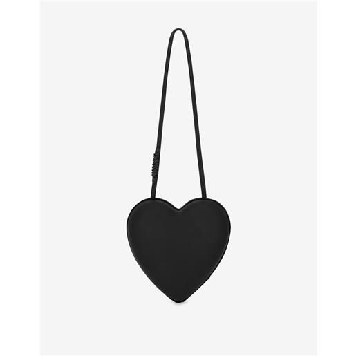 Moschino heartbeat bag in nappa gommata