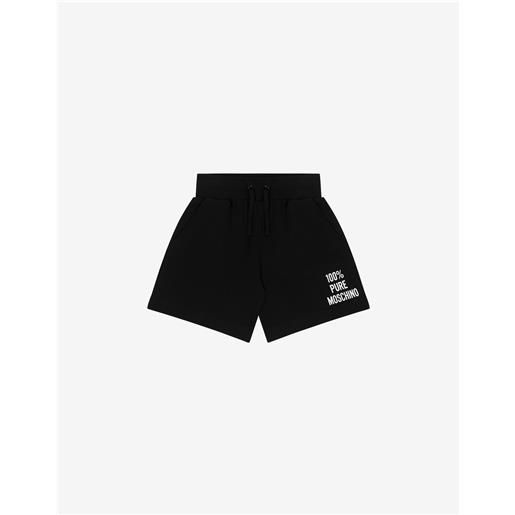 Moschino short in felpa 100% pure Moschino