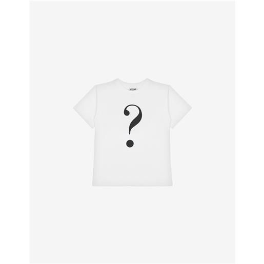 Moschino maxi t-shirt in cotone house symbols!?